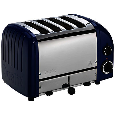 Dualit Made to Order Classic 4-Slice Toaster Stainless Steel/Night Blue Gloss Dualit Made to Order Classic 4-Slice Toaster Stainless Steel/Night Blue Gloss